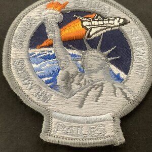 NASA Space Shuttle Mission Astronaut Patch (Statue Of Liberty) New Old Stock